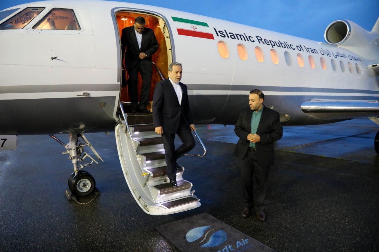 عراقچی وارد اسلو شد عراقچی وارد اسلو شد