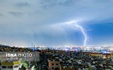 تداوم رگبار و رعدوبرق در نقاط مختلف کشور