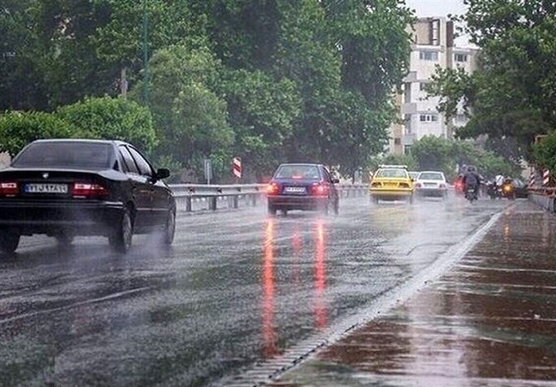 بارش باران در نوار شمالی کشور