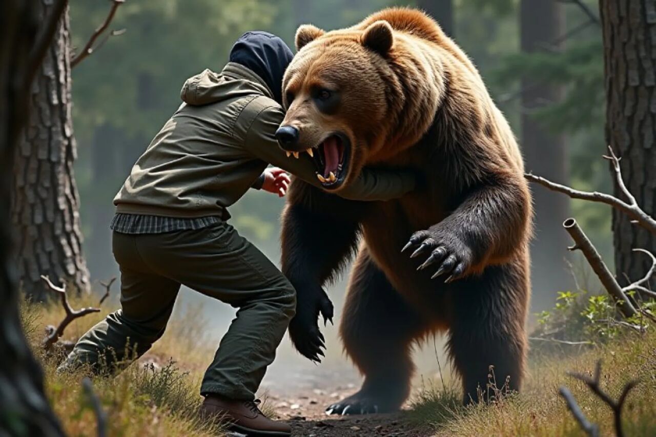 نبرد تن به تن خرس قهوهای فارس با غول توسعه نبرد تن به تن خرس قهوهای فارس با غول توسعه