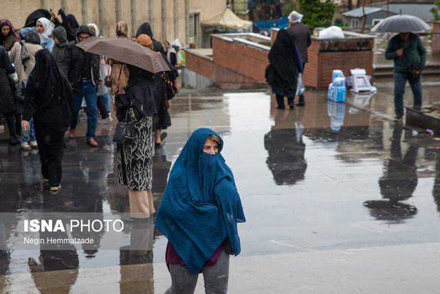 تداوم رگبار باران در نیمه شمالی کشور