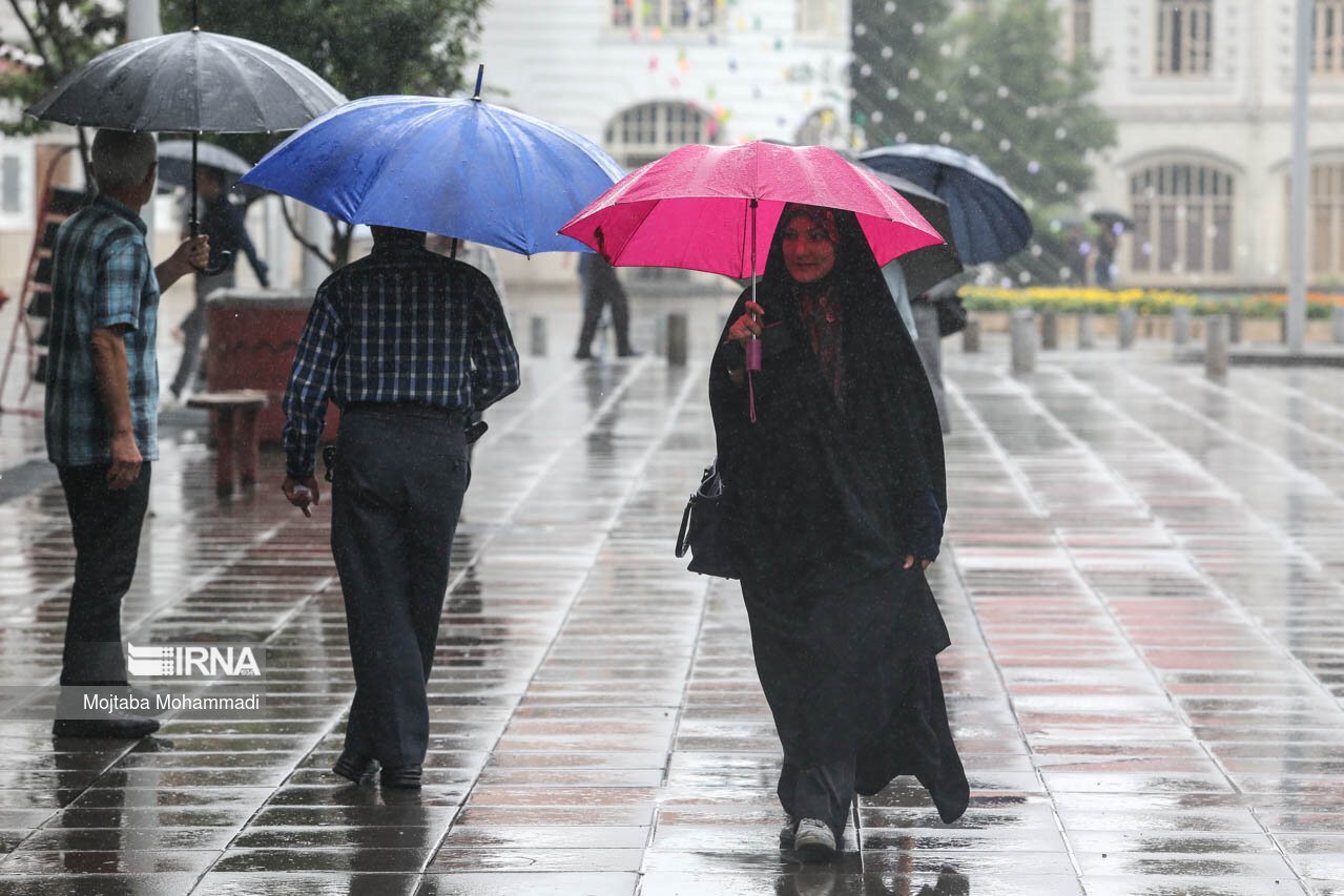 بارش باران و کاهش دما در نوار شمالی کشور